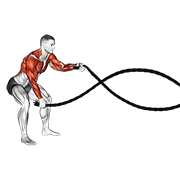 battling ropes animation