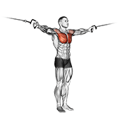 cable cross-over variation animation