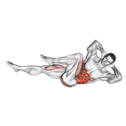 elbow-to-knee animation