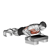 incline push-up animation