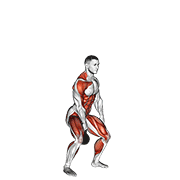 kettlebell one arm clean and jerk animation