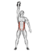 kettlebell windmill animation