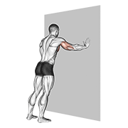 push-up (wall) v. 2 animation