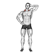 side push neck stretch animation