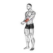 side wrist pull stretch animation