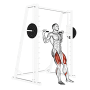 smith chair squat animation