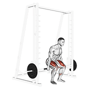 smith hack squat animation
