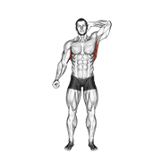 standing lateral stretch animation