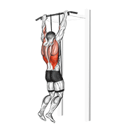 band assisted pull-up animation