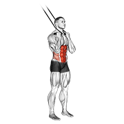 band standing crunch animation