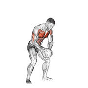 medicine ball chest push with run release animation