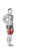 walking lunge animation