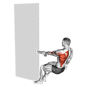 one arm towel row animation