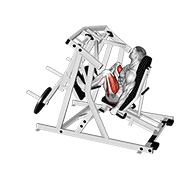 lever alternate leg press animation