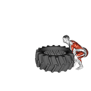 tire flip animation