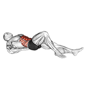 curl-up animation