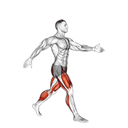 scissor jumps (male) animation